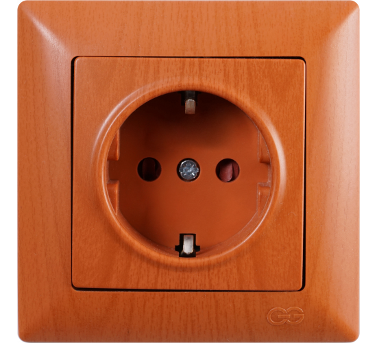 Контакт със защита Visage светъл махагон main image