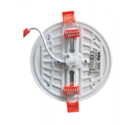 LED панел кръг за вграждане 24W 6500k регулируем монтаж main image