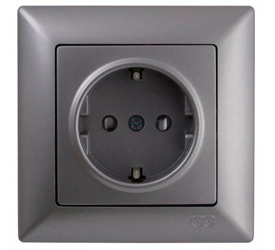 Контакт със защита Visage сив main image