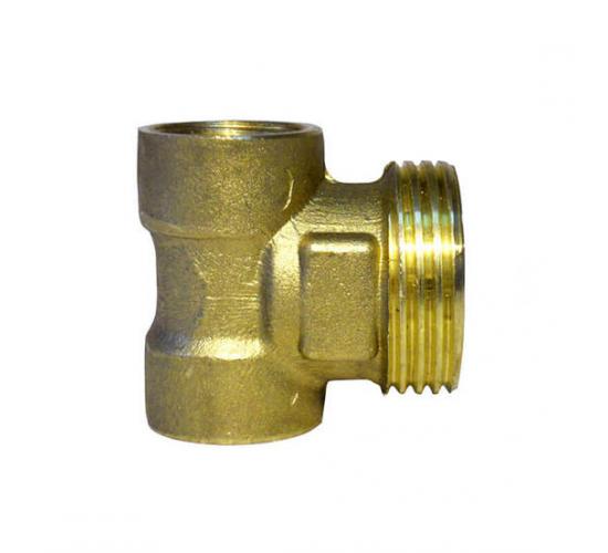 Колекторен накрайник за парно 1" x 1/2" x 1/2", месинг main image