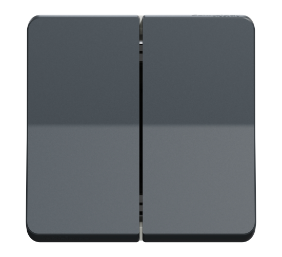 Mureva ключ девиаторен двоен антрацит скрит монтаж MUR35019 main image