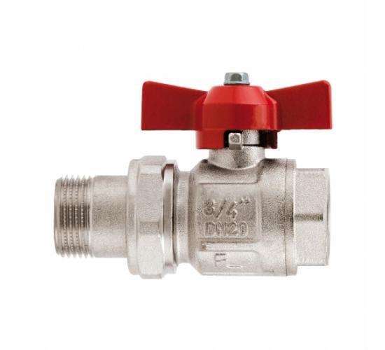 Кран сферичен 3/4" с холендър  main image