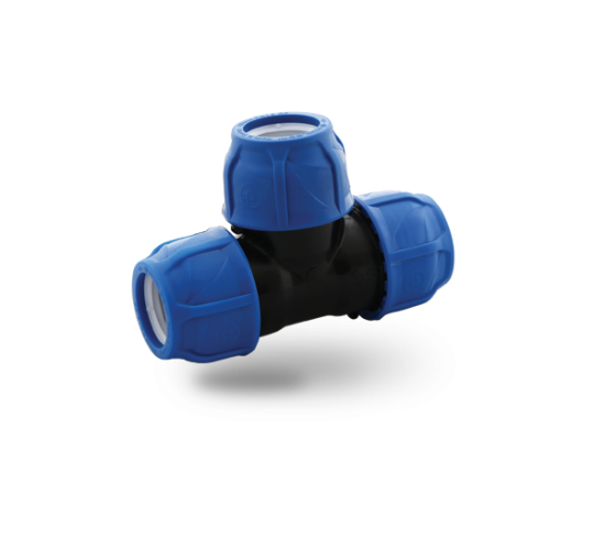 Полиетиленов тройник редуктивен ф50хф25хф50 main image