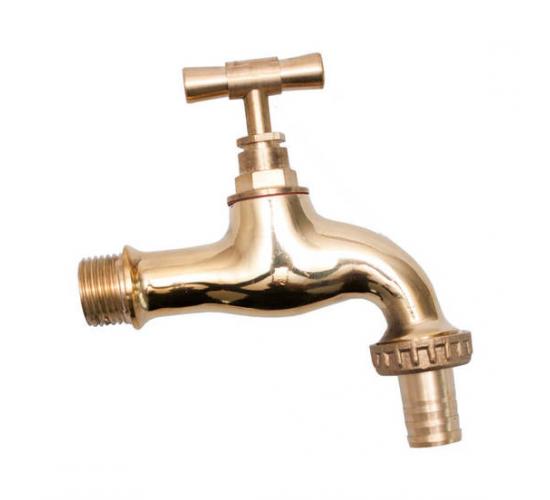 Кран канела полирана с холендър месинг 3/4" main image