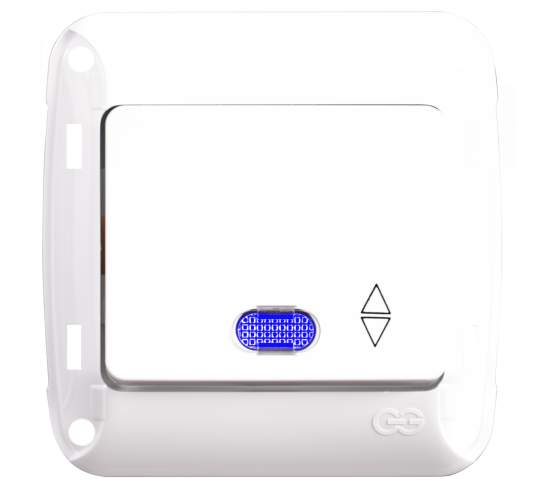 Ключ девиатор светещ схема 6 Fantasy бял main image