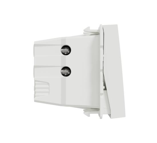 Двуполюсен ключ 32А с лампа New Unica NU323218S /ключ за бойлер/ main image