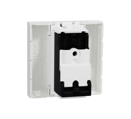 TV розетка 2 модулна бяла New Unica NU346218 main image