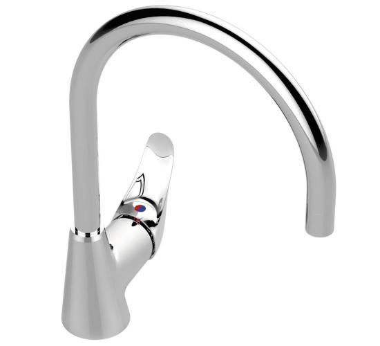 Смесител стоящ за кухня с тръбен чучур ORION В0880АА main image