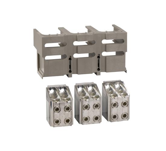Комплект голи кабелни съединители и клемни щитове, ComPacT NS630b до NS1600, фиксиран, предно свързване, 240mm&sup2;, 3 полюса main image