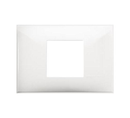 Рамка 2 модулна за монтаж на конзола 3 модулна  Classia бяла R4819RW main image