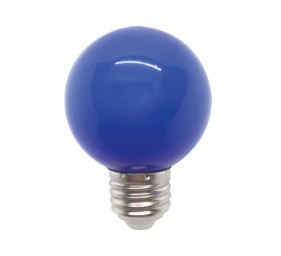 LED сфера   3W Е27  син    G60 main image