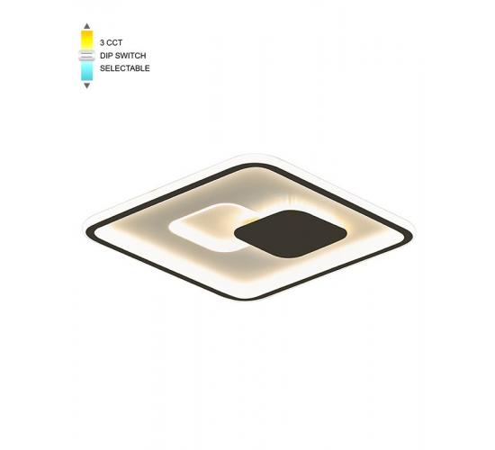 LED плафон 60W DISC 2 CCT 3000K/4000/6000K 400*400*H45мм main image