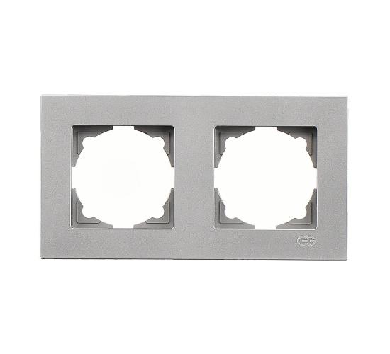 Рамка Егона двойна сива main image