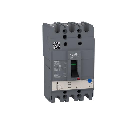 Автоматичен прекъсвач CVS100BS TM100D 3P 100A 25kA-415VAC 50/60 Hz main image