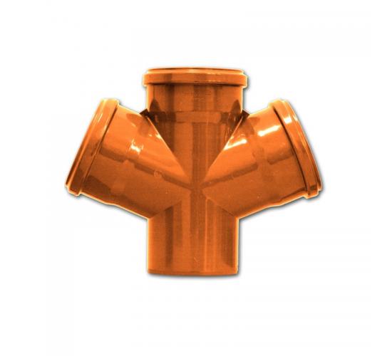 ПВЦ разклонител двоен ф110/110/110 - 67 main image