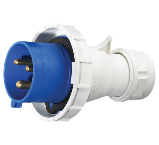 Щепсел подвижен HTN-0131 16А 1P+N+E 230V IP67 main image