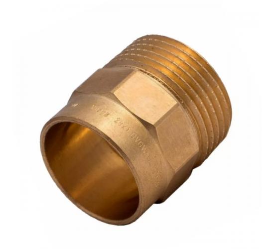 Меден преход ф22х1 външна резба main image