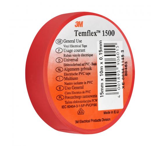 Изолирбанд 20мм/19мм червен 3М main image