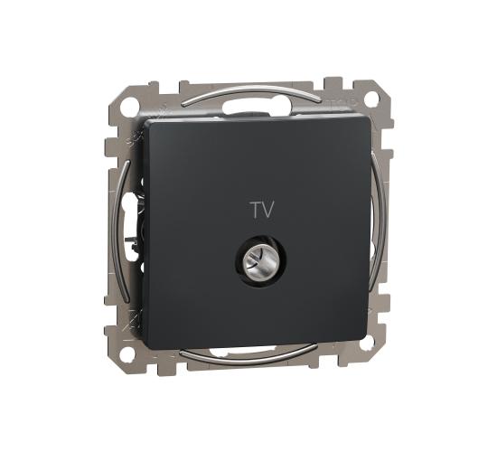 TV розетка 7db Sedna антрацит SDD114474 main image