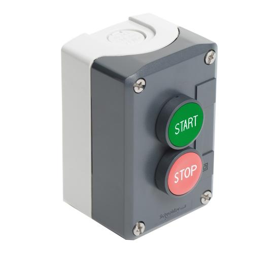 Пулт за управление с 2 бутона - зелен "Старт" 1NO и червен "Стоп" 1 NC main image