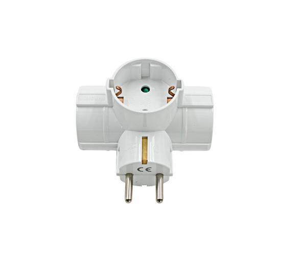 Разклонител троен за контакт main image