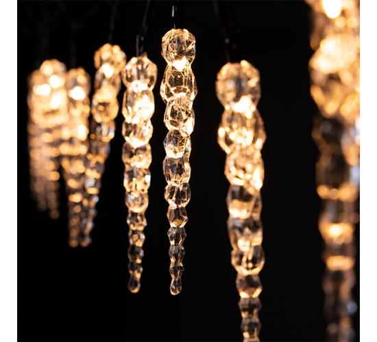 Светещи висулки 10бр 3000К с батерии main image